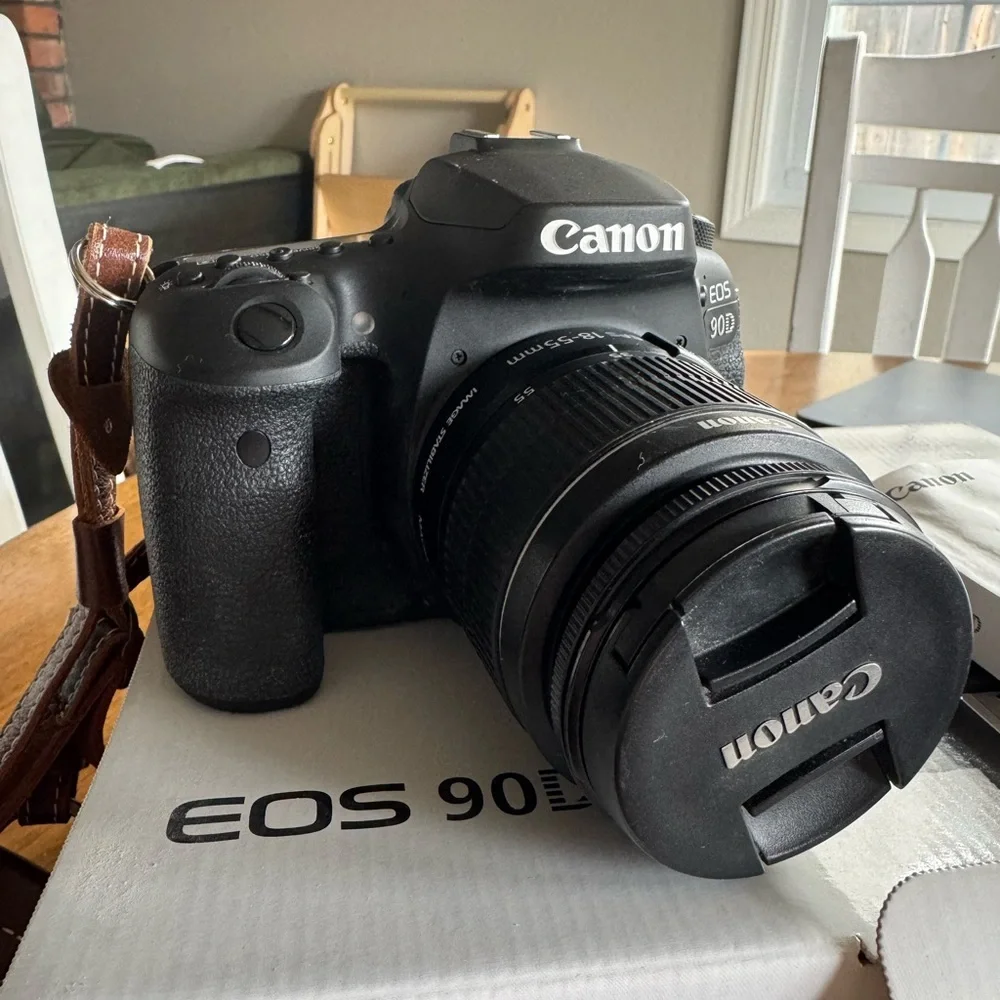 Canon EOS 90D Black DSLR Camera